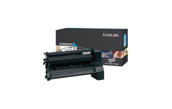 784838 Lexmark C780H1CG Toner Lexmark C780H1CG RPK HK cyan for C780n/C782n/X782e 10.000 pages